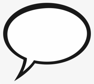 Blank Speech Bubble Png - Speech Bubble Clipart