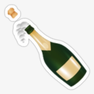 Pop The Champagne New Emoji - Emoji Whatsapp Champagne