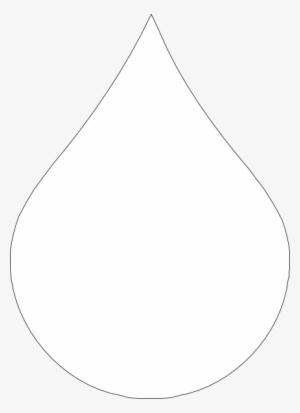 White Water Drop Vector