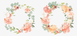 Watercolor Flowers Set Png - Watercolor Floral Free Png