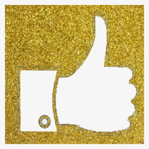 Facebook Thumb, Facebook Like, Vector, Gold Colour - Like Gold Png