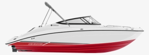Red Yamaha Boat Sx210 2018 Red Side Profile - 2018 Yamaha Sx210