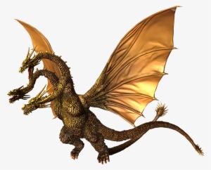 Ps3 Godzilla King Ghidorah Full - King Ghidorah Png