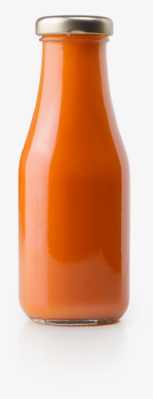 Classic Colored Carrot - Juice Glass Bottle Png