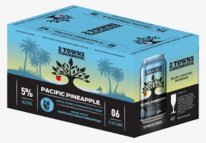 Ripe Costa Rican Gold Pineapples Drop In On A Fresh-pressed - 2 Towns Ciderhouse Pacific Pineapple