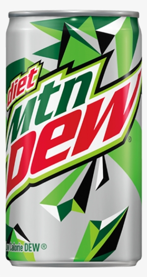 Diet Mountain Dew Small Can Design - Mountain Dew Soda