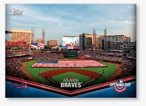 Atlanta Braves - Poster Corp Suntrust Park 2017 Photo Print (11 X 14)