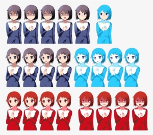 Yuka Emotions D2 - Corpse Party Yuka Ghost