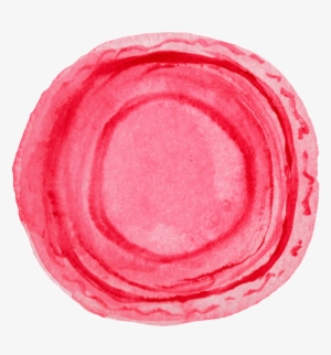 Red Hand Painted Watercolor Transparent Gourmet Ornament - Watercolor Painting