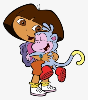 Dora Boots Hug - Dora And Boots Png