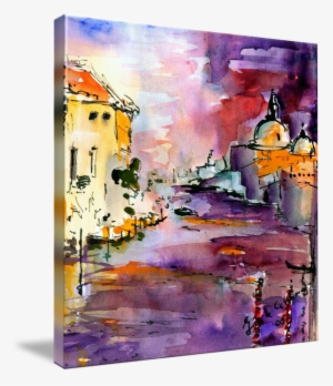 Venice Drawing Watercolor - Venice