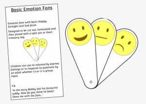 Free Basic Emotion Fans Early Years Eyfs Printable - Emotion