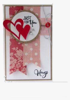Handmade Card For Hug Day - Cardmaking