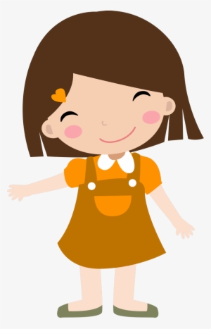 Clipart Kids Hug - Kids Girl Clipart Png
