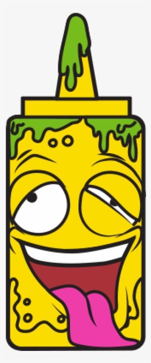 Disgusting Mustard Yellow - Grossery Gang Disgusting Mustard