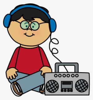 Center Free Download Clip Art Carwad Net - Listening To The Radio Cartoon