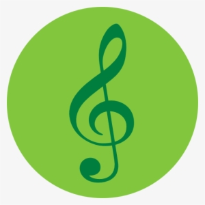 Music Pin Green