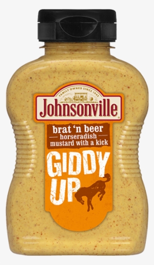 Product Image - Johnsonville Brat N Beer Horseradish Mustard