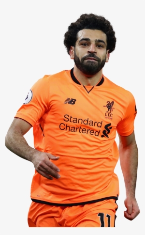 Mohamed Salah Render - Mohamed Salah Orange Jersey