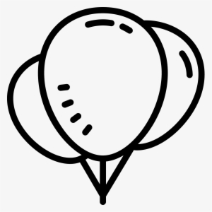 The Icon Is Made Up Of Three Balloon-shaped Circles - Balloon