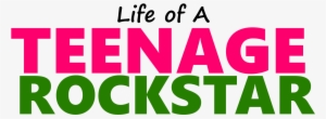 Life Of A Teenage Rockstar Logo - Oval
