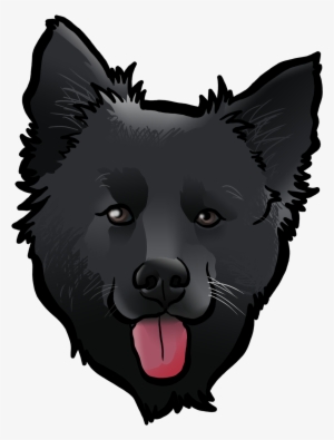 Teton - Cartoon Schipperke