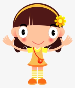 This Free Icons Png Design Of Yellow Girl