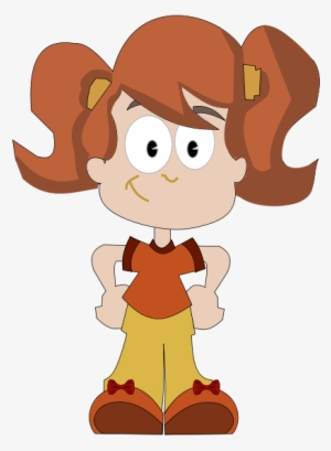 Free Cute Cartoon Girl Clip Art Png - Clip Art Cartoon Girl