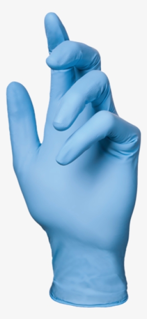 Glove Plus Powder Free Image Freeuse - Blue Glove Png