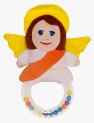My Guardian Angel Rattle - Sacred Heart Toys Guardian Angel Baby Rattle