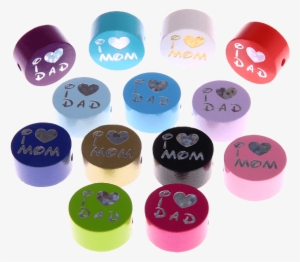 "i Love Mom / Dad" - Beads I Love Mom