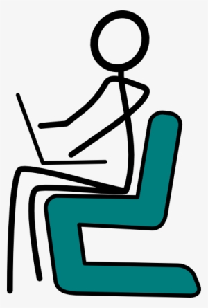 How To Set Use Chair Laptop Clipart