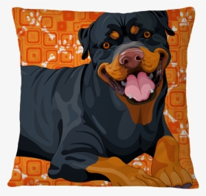 Lobo Pillow Case Cover - Rottweiler Vector