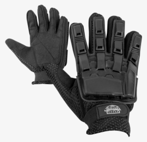 V Tac Full Finger Plastic Back Gloves Media 1 - Valken V-tac Full Finger Plastic Back Paintball Gloves