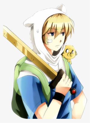 Anime Finn Png Version - Adventure Time Anime