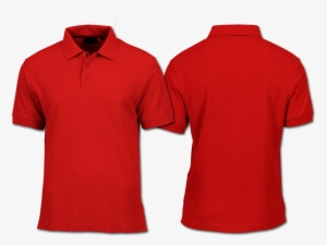 Polo - Red Polo Shirt Mockup