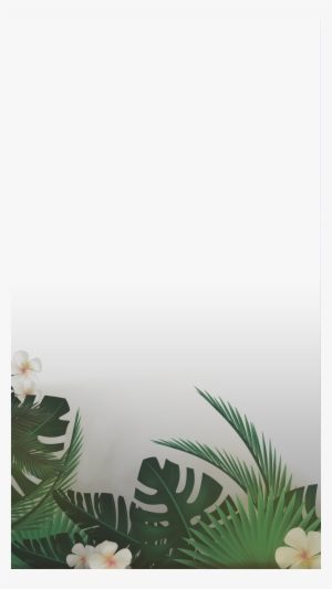 Tropical Leaf - Green Leaf Snapchat Filter