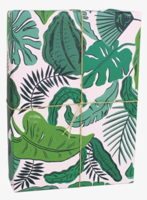 Tropical Leaves Gift Wrap - Liberty