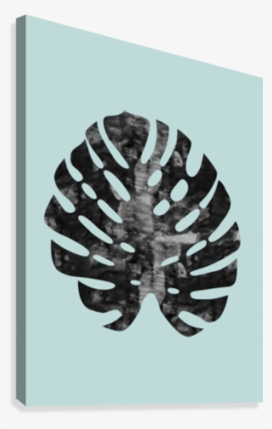 Tropical Leaf Ii Canvas Print - Tropical Watercolor Fashion Leaf Backpack By Beautifularts