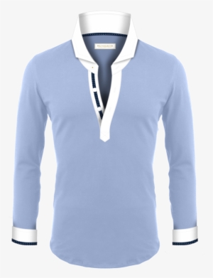 Men Long Sleeves Polo - T-shirt