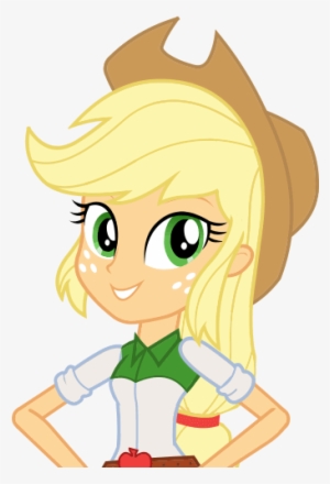Applejack, Equestria Girls, Freckles, Looking At You, - My Little Pony Equestria Girls Apple Jack