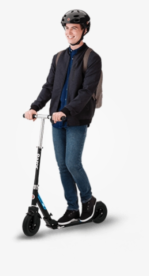 Stylish Commuter Scooters For Riders Ages 8 - Razor A5 Air Commuter Scooter - Black
