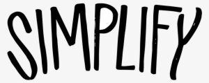 Simplify-01 - Calligraphy