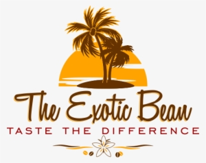 The Exotic Bean Logo - Exotic Logo
