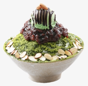 Green Tea Falling Snow