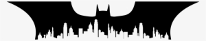 Gotham City Silhouette Png - Gotham City Skyline Outline - 1600x593 PNG ...