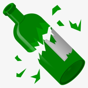 Broken Clip Art Free Clipart Broken Bottle Qubodup - Broken Bottle Clipart