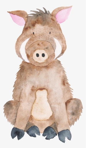 Hand Painted Watercolor Cute Hand Drawn Small Animals - Free Watercolor Woodland Animals