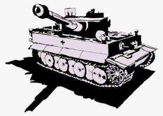 Vector Tank Military Icon - Tank