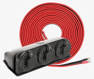 Wire Harness With Triple Port Roof Cap - Zamp Solar